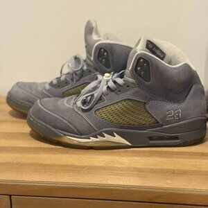 Nike Air Jordan 5 Retro Wolf Grey Men's Shoes 2011 - US Mens Size 12